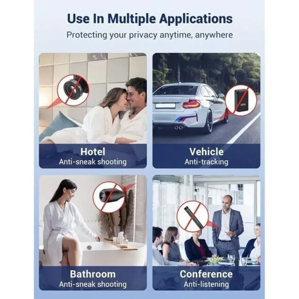 Navfalcon Hidden‎ Camera Detector, GPS Tracker Detector,Anti Spy Camera Detect